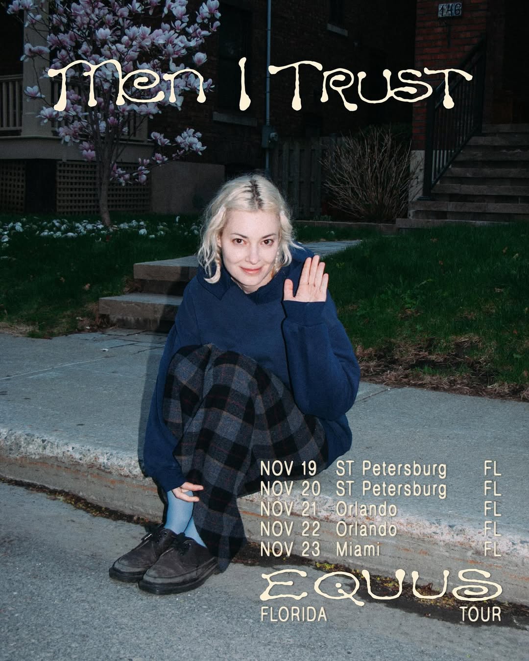 Men I Trust Equus Tour Poster 2025-2026